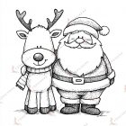 dibujos navideños para colorear en pdf