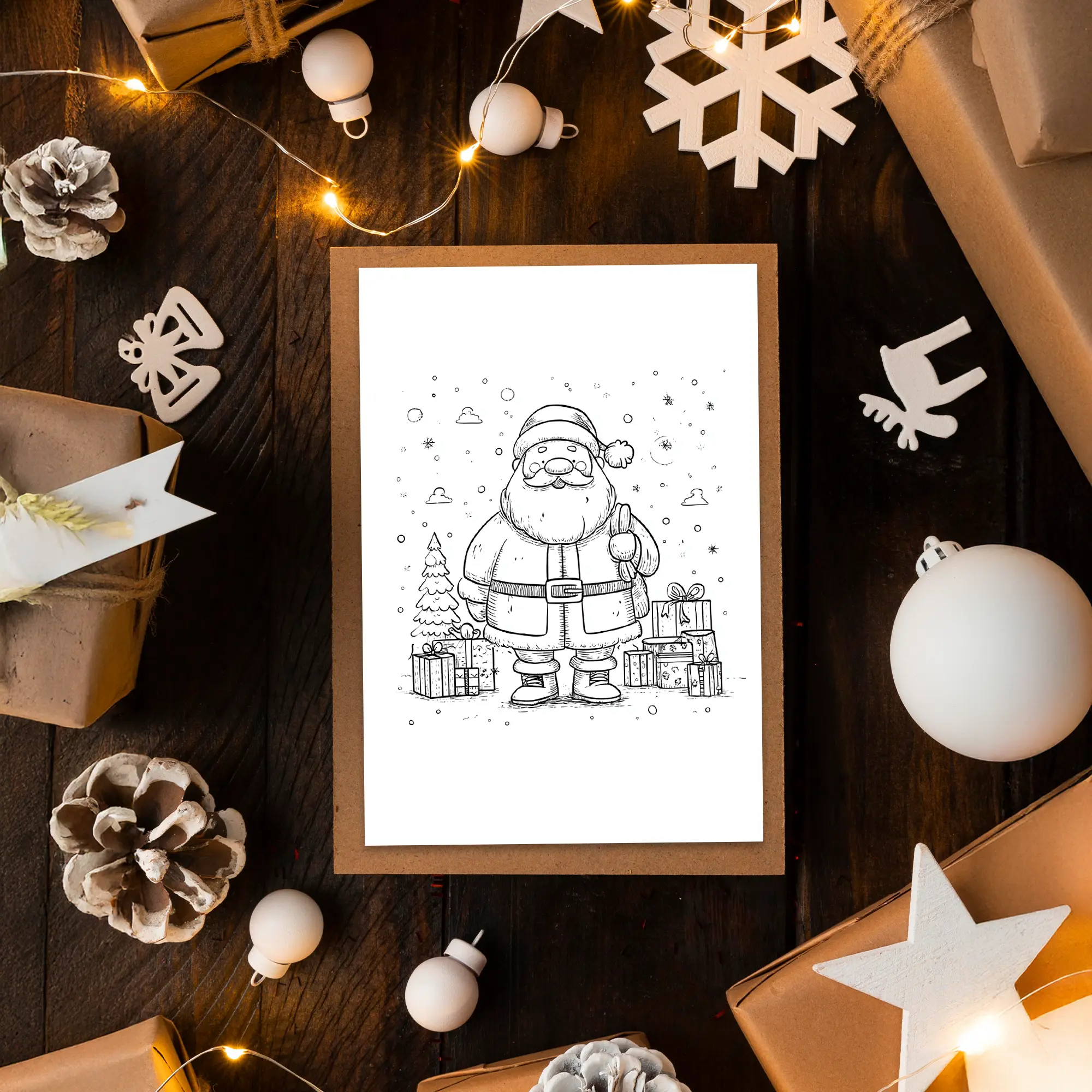 dibujos-navidenos-colorear dibujos navideños para colorear