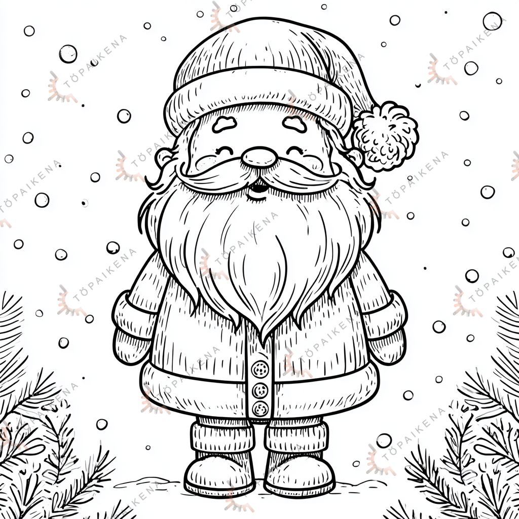 dibujos navideños fácil