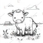 animales para colorear de granja