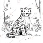 animales para colorear e imprimir de la selva