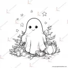 dibujos para halloween fáciles y kawaii