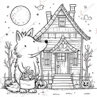 dibujos para halloween para colorear e imprimir